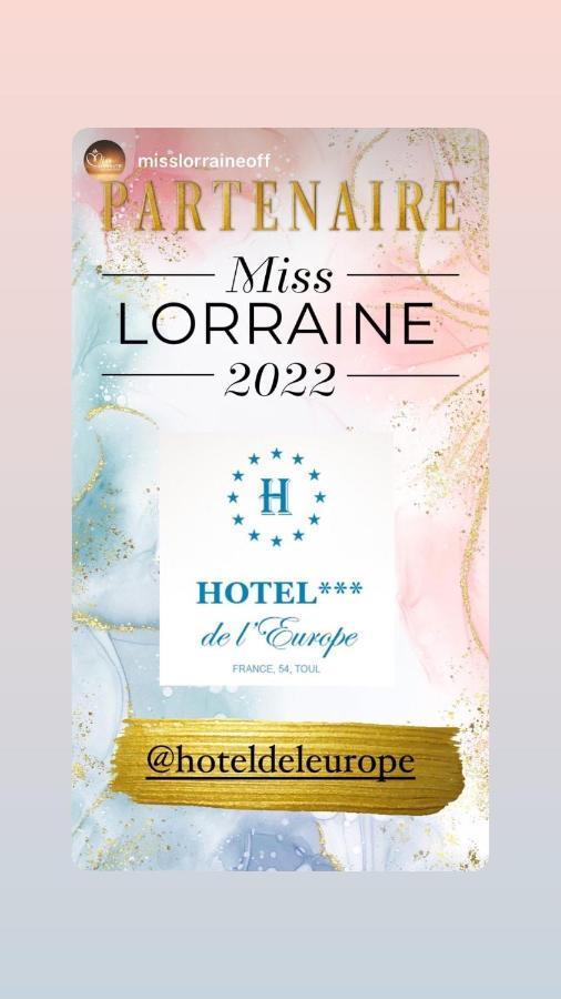 Hotel De L'Europe Toul Ngoại thất bức ảnh